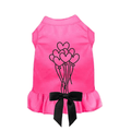 Floating Hearts Dog Dress | Blush Bow Couture | Stella & Bone