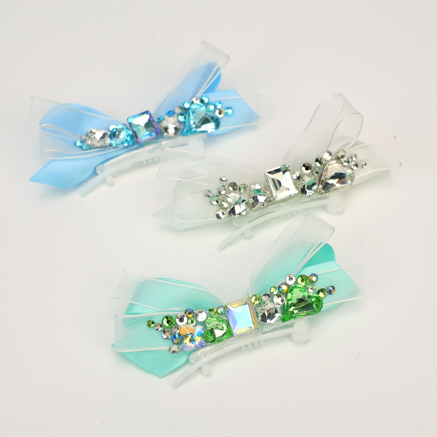 Glam Crystal Hair Clip | Sparkle Headwear | Dogs & Cats | Stella & Bone