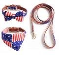 3-Piece Patriotic Dog Collar Set | Patriotic Stars & Stripes Design | Stella & Bone - Stella & Bone
