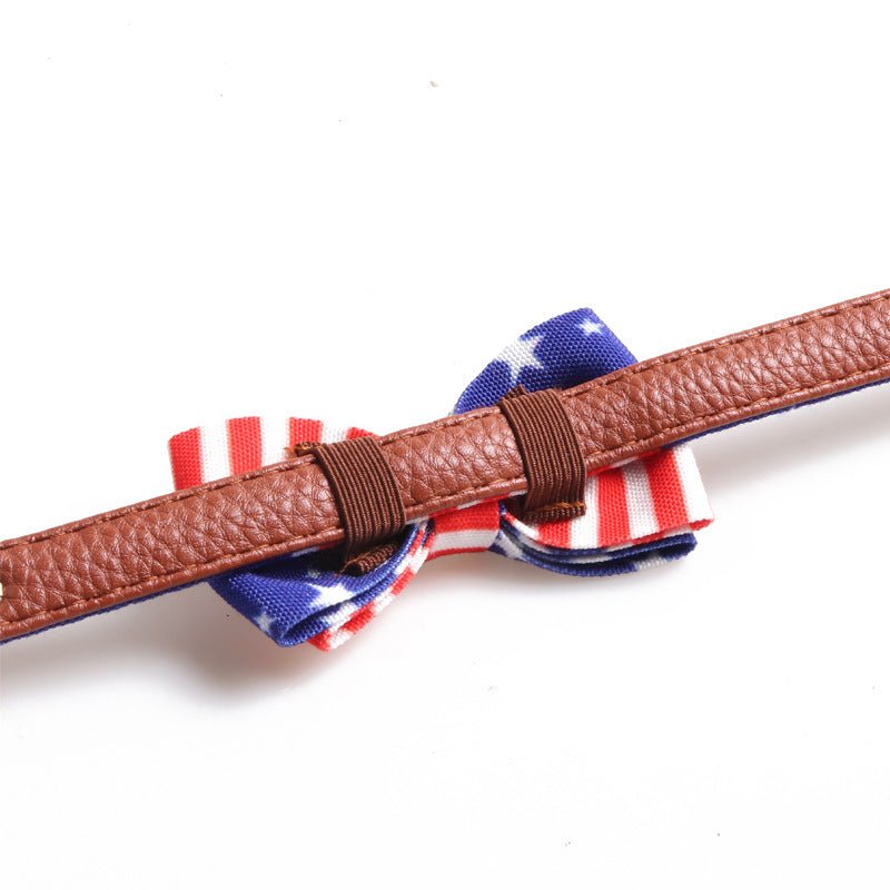 3-Piece Patriotic Dog Collar Set | Patriotic Stars & Stripes Design | Stella & Bone - Stella & Bone