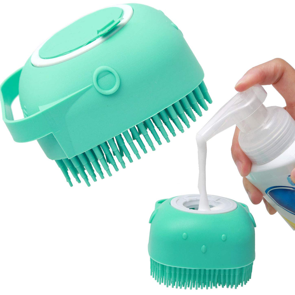 Pet Shampoo Brush & Massager | Soft Silicone | Dogs & Cats | Stella & Bone - Stella & Bone