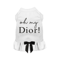 Oh My Couture Dog Dress | Ruffle & Satin Bow | Stella & Bone - Stella & Bone