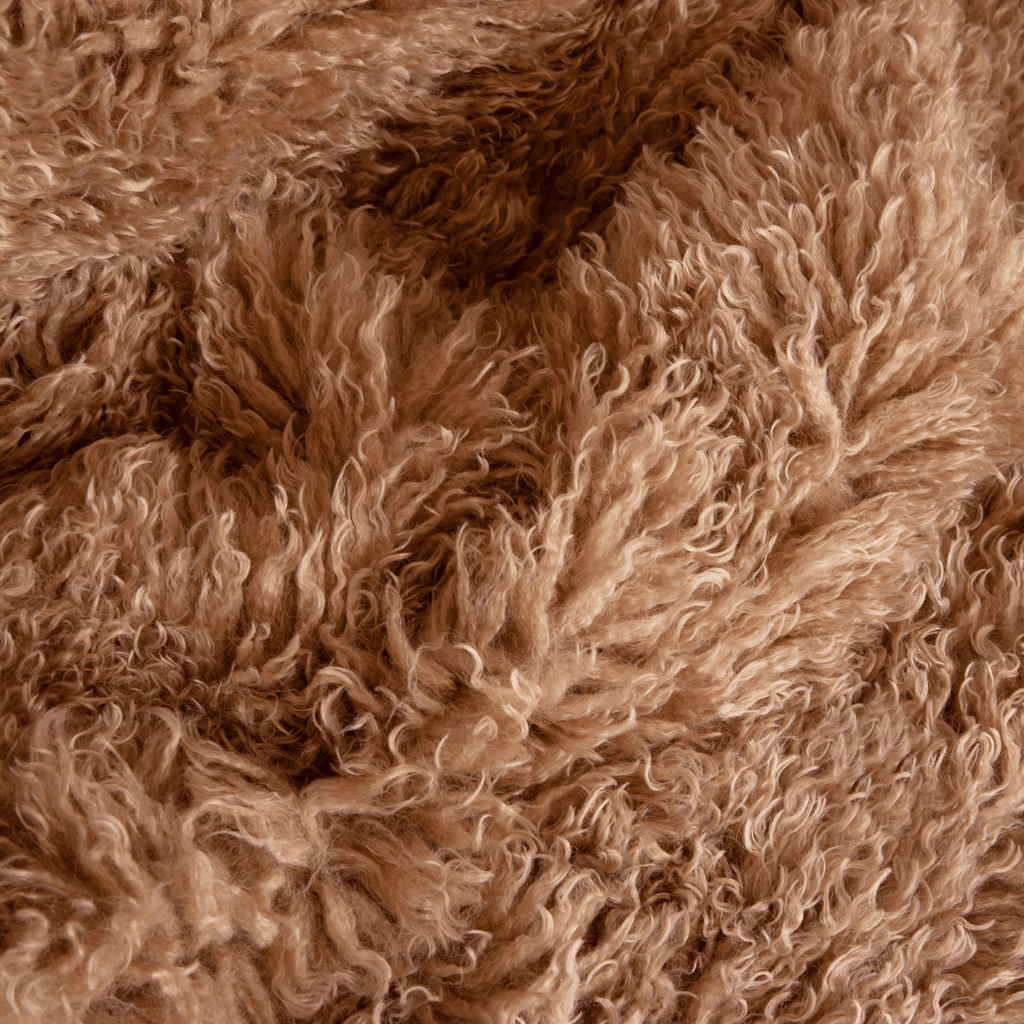 Luxe Faux Fur Orthopedic Dog Bed | Plush Sheep | Stella & Bone - Stella & Bone