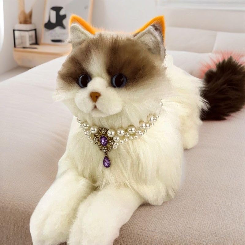 Royal Pearl Gem Pendant Pet Necklace| Luxury Dog & Cat Jewelry | Stella & Bone - Stella & Bone