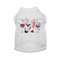 Stars, Sips & Sparkle Dog Tee | Patriotic Graphic Tee | Stella & Bone - Stella & Bone