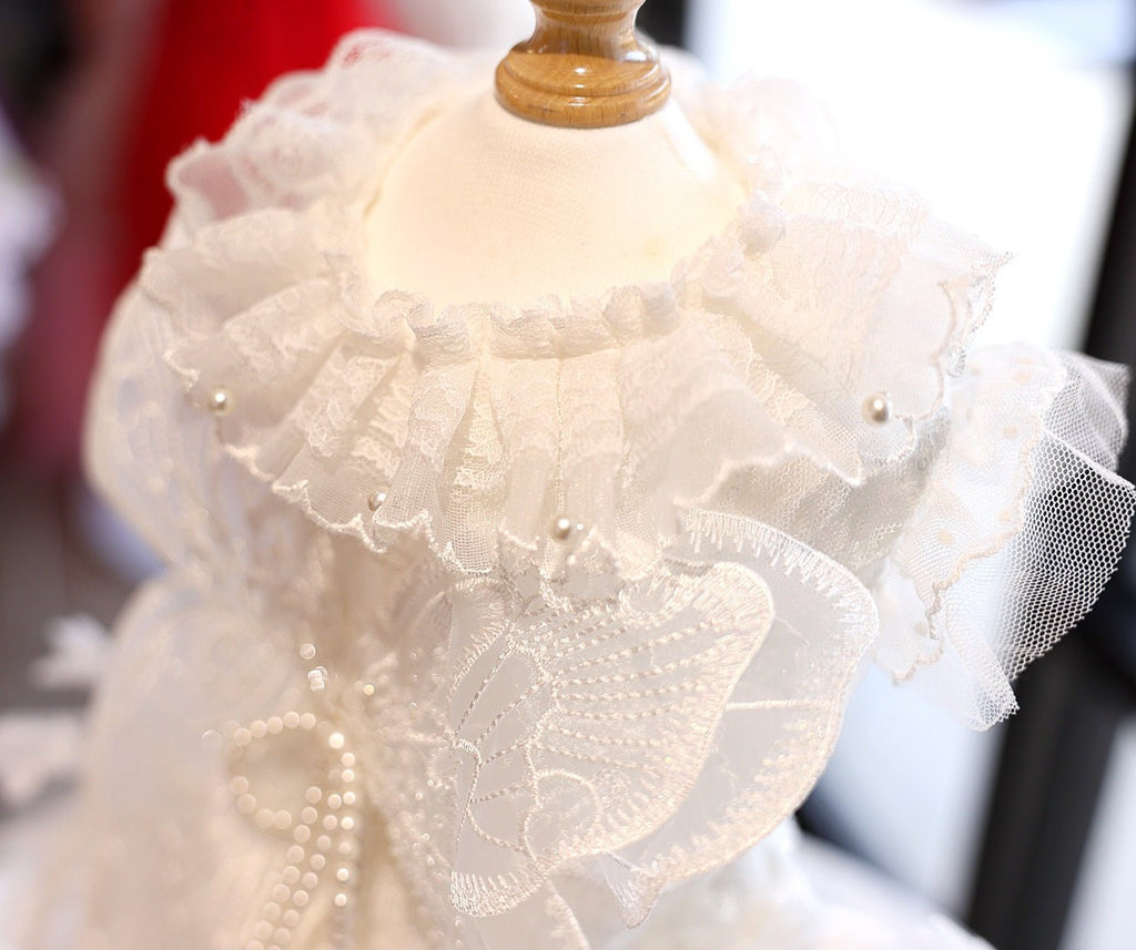 The Ethereal | Pearl Butterfly Wedding Pet Dress | Stella & Bone - Stella & Bone
