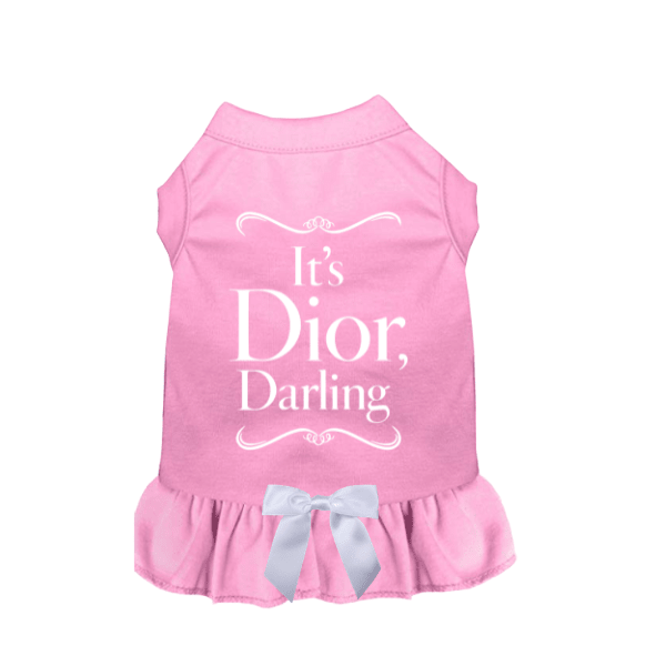 Darling Couture Ruffle Dog Dress | Pink | Stella & Bone
