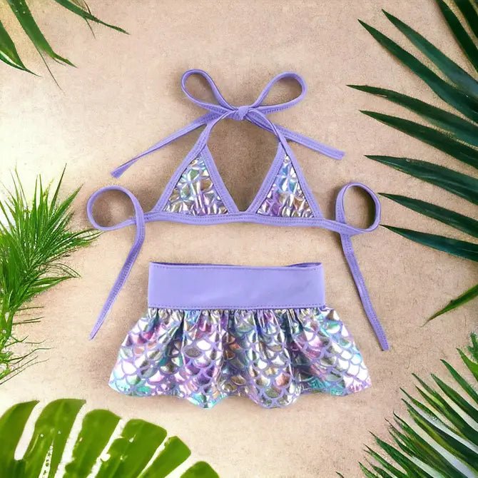 Mermaid Dog Bikini Set | Starfish Charm & Split Design | Stella & Bone - Stella & Bone
