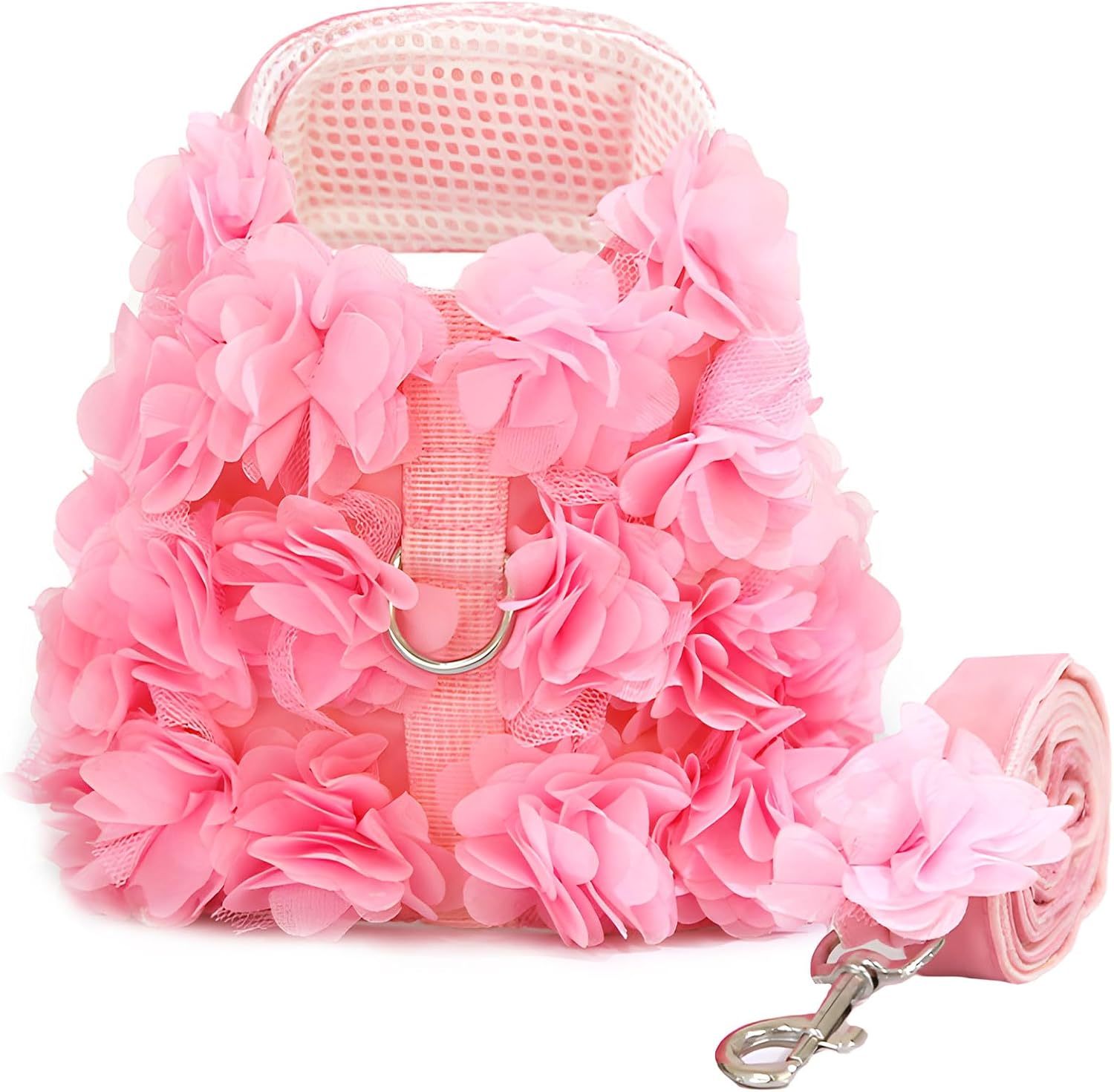 3D Floral Harness & Leash Set | Luxury Dog & Cat Accessories | Stella & Bone - Stella & Bone
