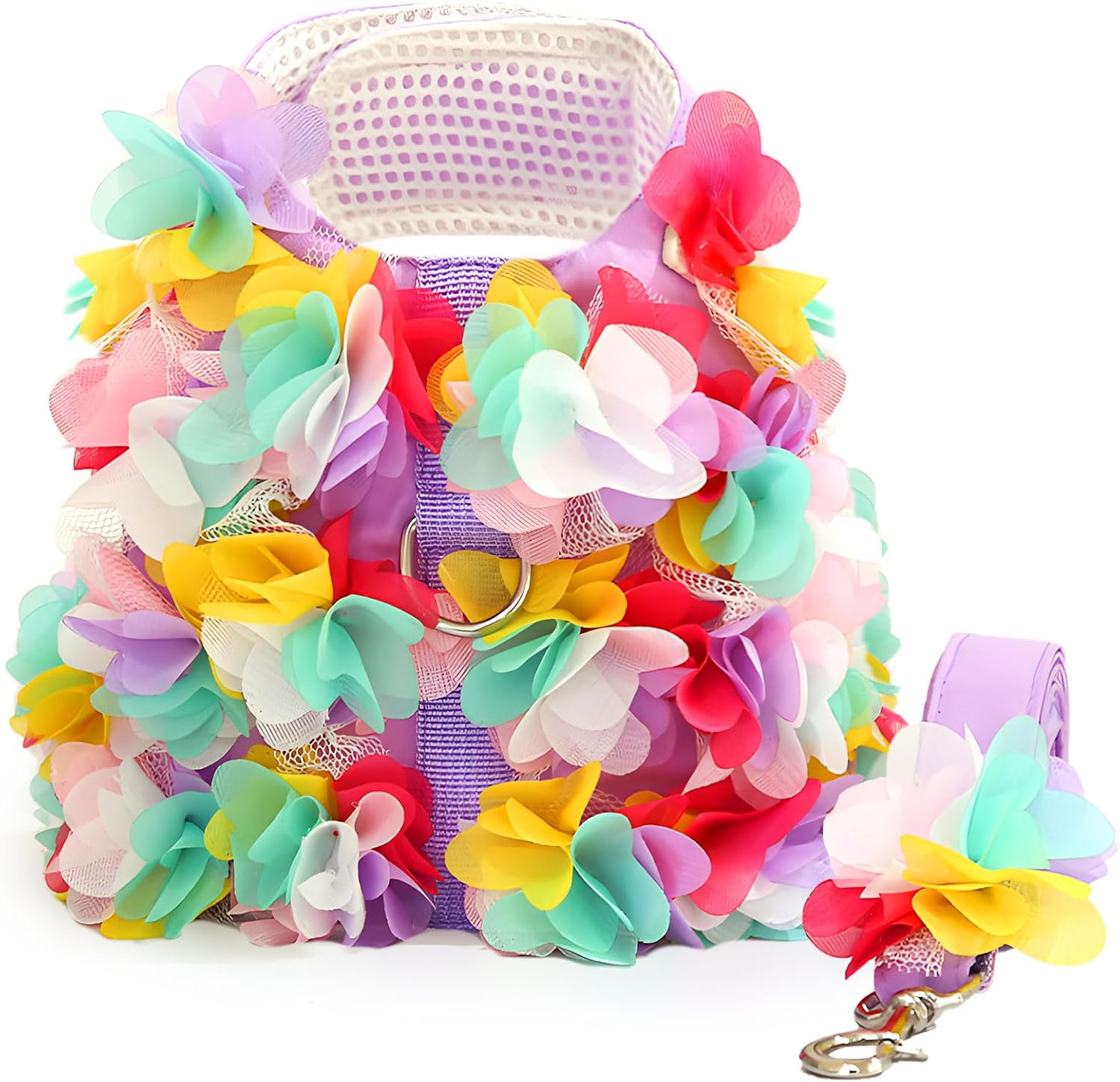 3D Floral Harness & Leash Set | Luxury Dog & Cat Accessories | Stella & Bone - Stella & Bone