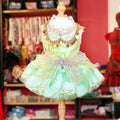 Dog Dress | Green Luxe Sequin Princess | Stella & Bone - Stella & Bone