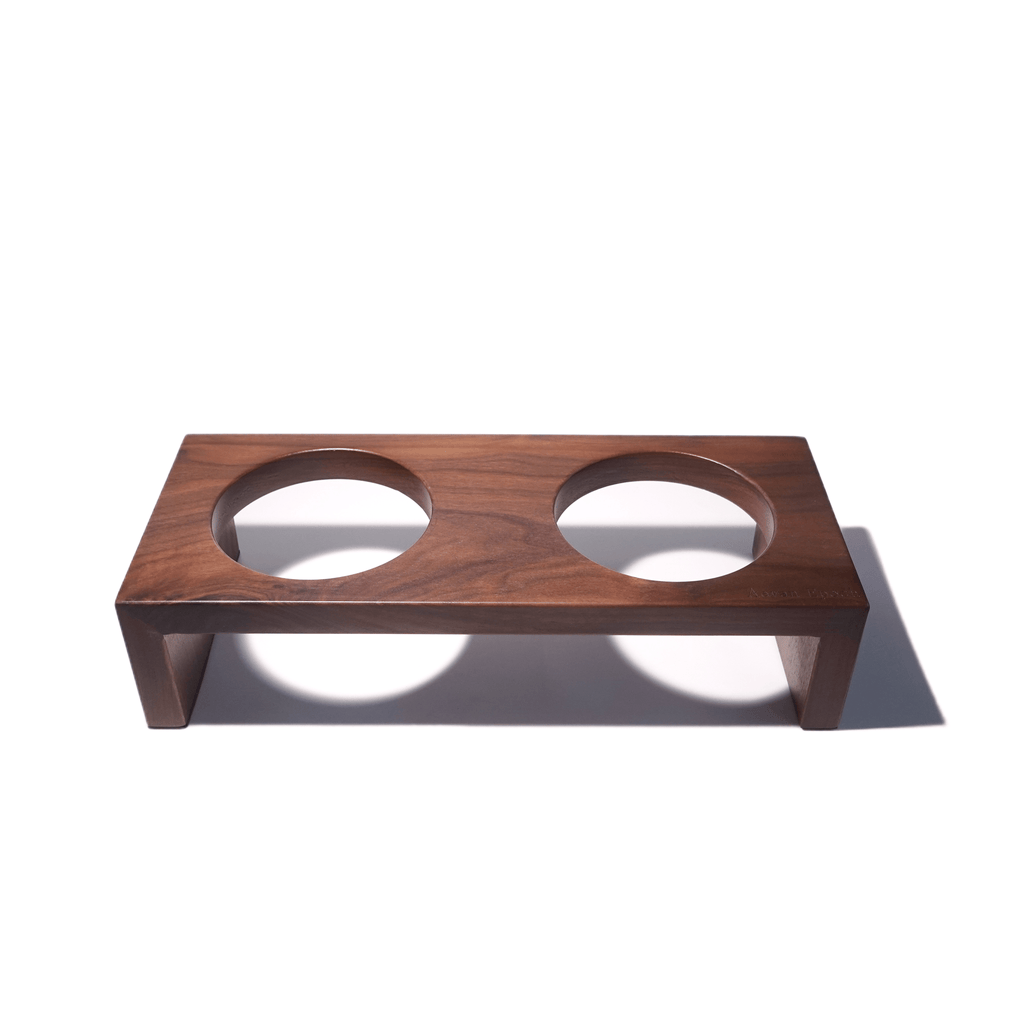 Solid Wood Pet Bowl Stand | Elevated Dining | Stella & Bone - Stella & Bone