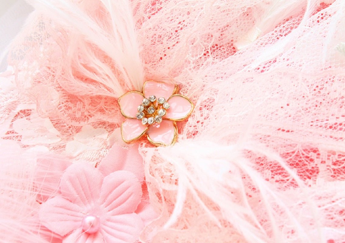 Pink Swan Feather Tutu Dress | Luxury Dog Clothing | Stella & Bone - Stella & Bone