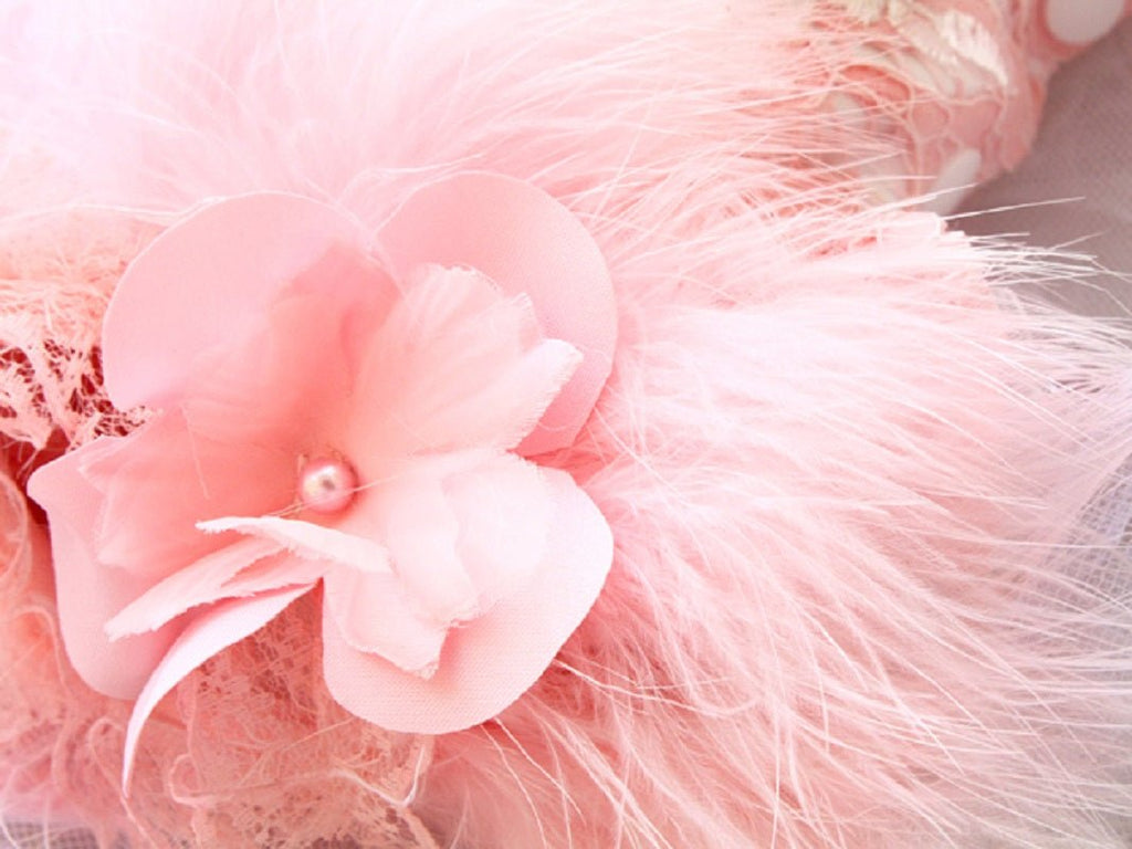 Pink Swan Feather Tutu Dress | Luxury Dog Clothing | Stella & Bone - Stella & Bone