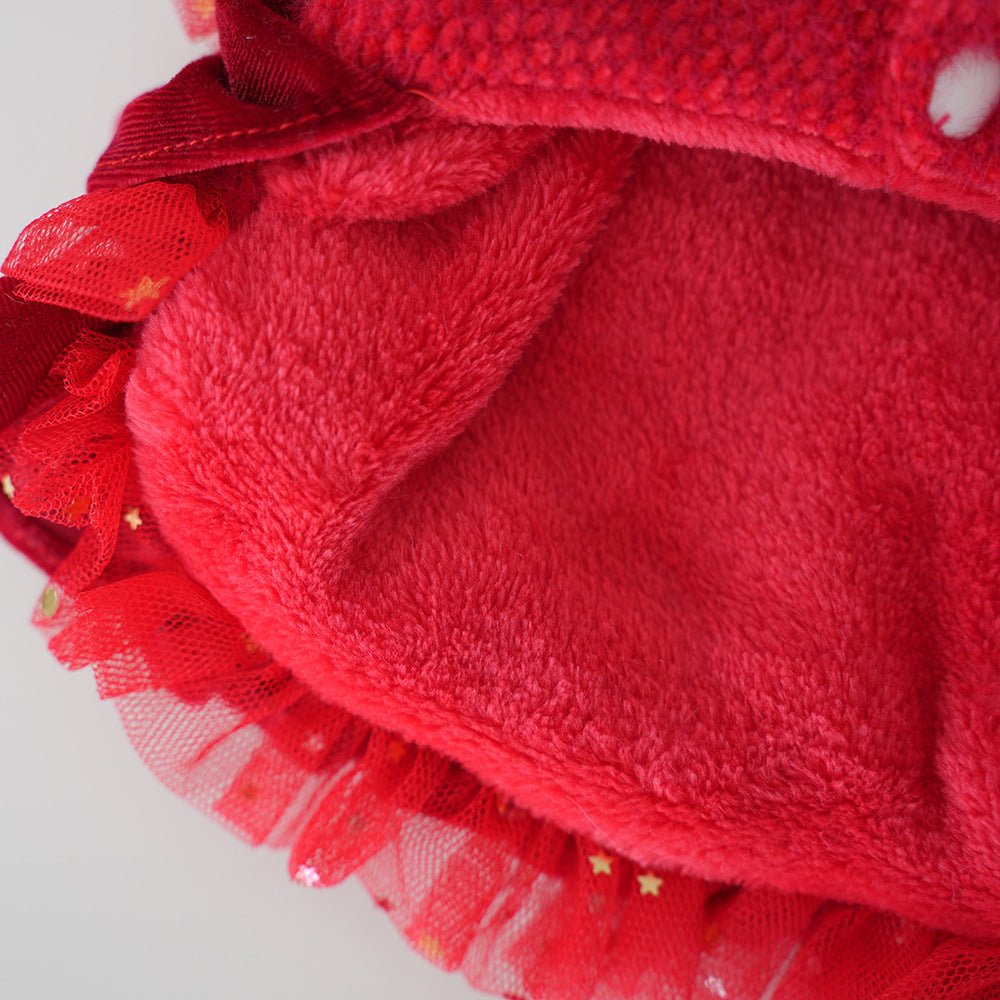 Velvet Tulle Bow Dress | Luxury Pet Dress | Stella & Bone - Stella & Bone