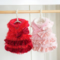 Velvet Tulle Bow Dress | Luxury Pet Dress | Stella & Bone - Stella & Bone