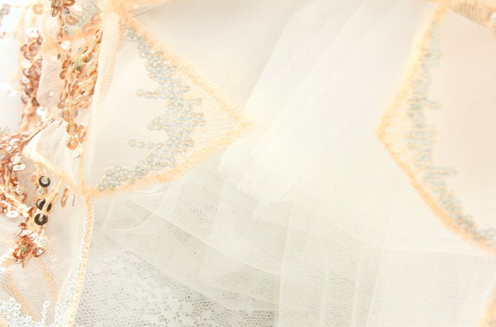 Gold Sequin Couture Evening Gown | Luxury Dog Clothing | Stella & Bone - Stella & Bone