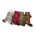 Leopard Print Dog Pajamas | Soft & Stretchy Sleepwear | Stella & Bone - Stella & Bone
