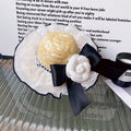 Chanel-Inspired Dog Straw Hat | Designer Dog Hat | Stella & Bone - Stella & Bone