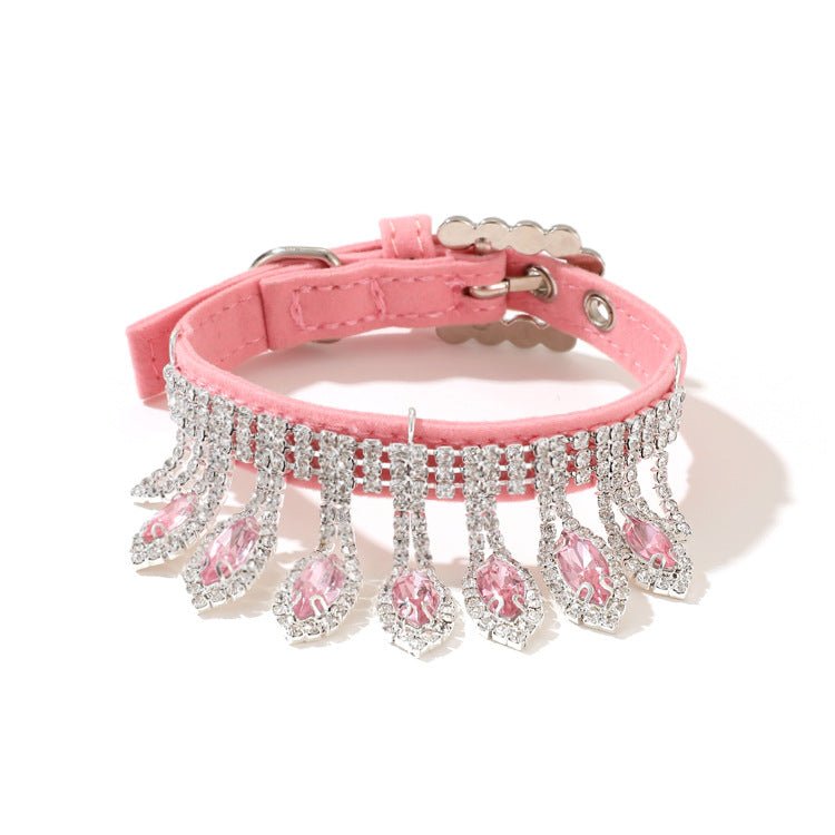 Crystal Chandelier Gemstone Collar | Jewelry | Dogs & Cats | Stella & Bone - Stella & Bone