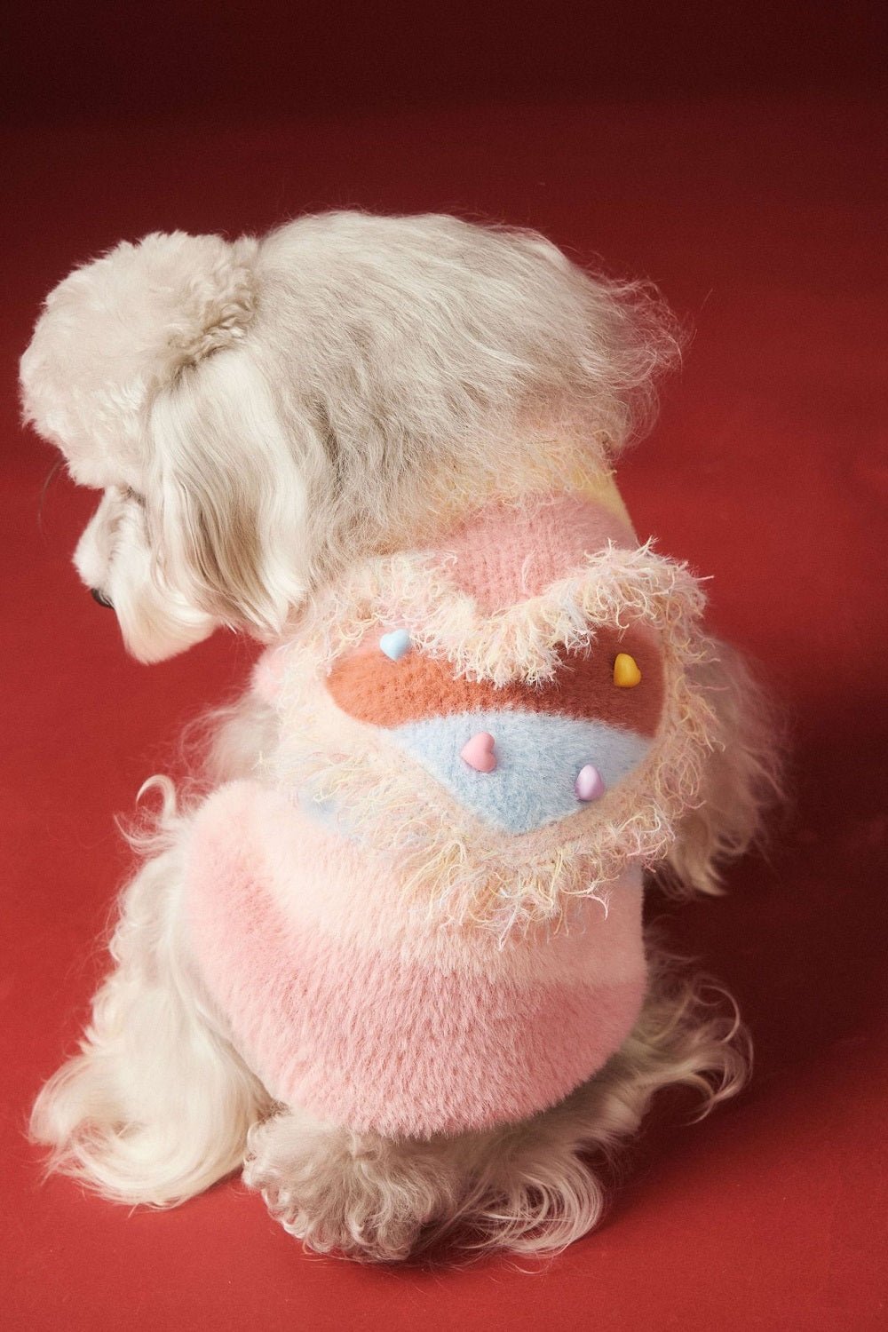 Cozy Heart Pet Sweater | Soft Knit & Warm | Dogs | Stella & Bone - Stella & Bone