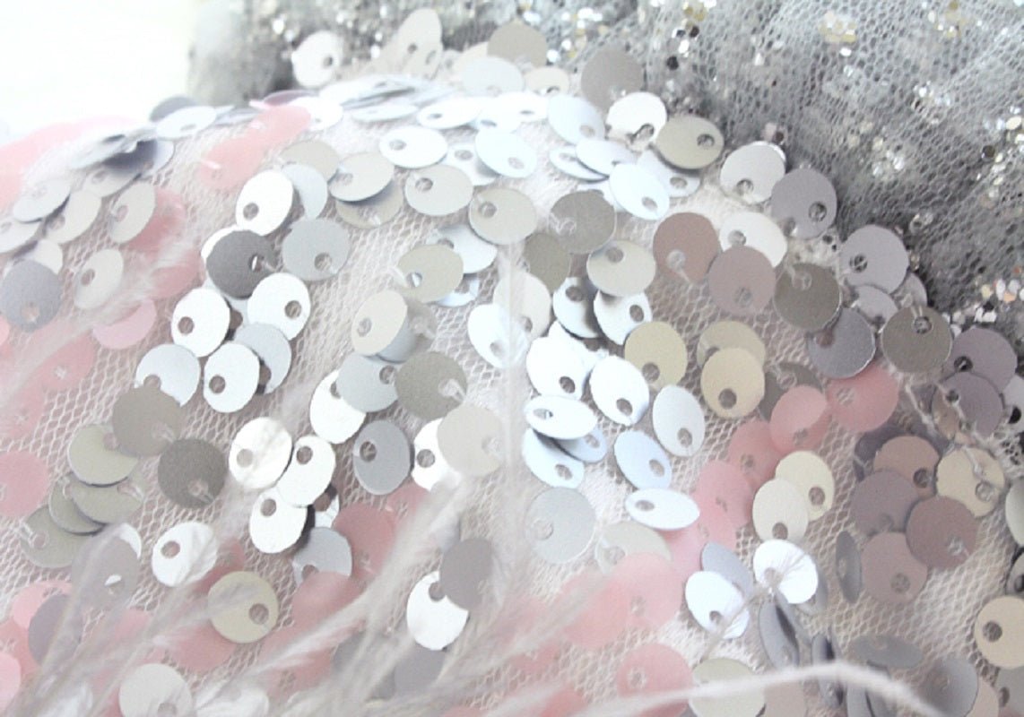 Sequin & Feather Glam Princess Dress | Luxury Dog Clothing | Stella & Bone - Stella & Bone