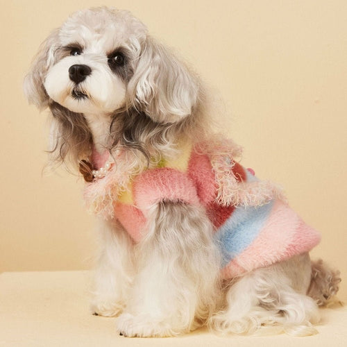 Cashmere-Soft Heart Dog Sweater| Soft Knit & Warm | Dogs | Stella & Bone