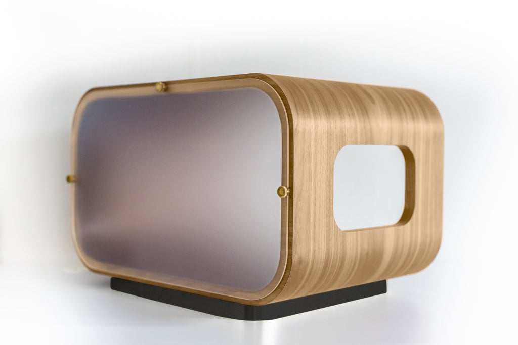 The Artisan Sculpt Bed | White Oak Dog & Cat Bed | Stella & Bone