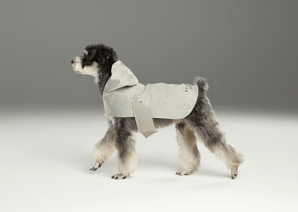 Minimalist Rain Jacket for Dogs & Cats | Beige | Dogs & Cats | Stella & Bone