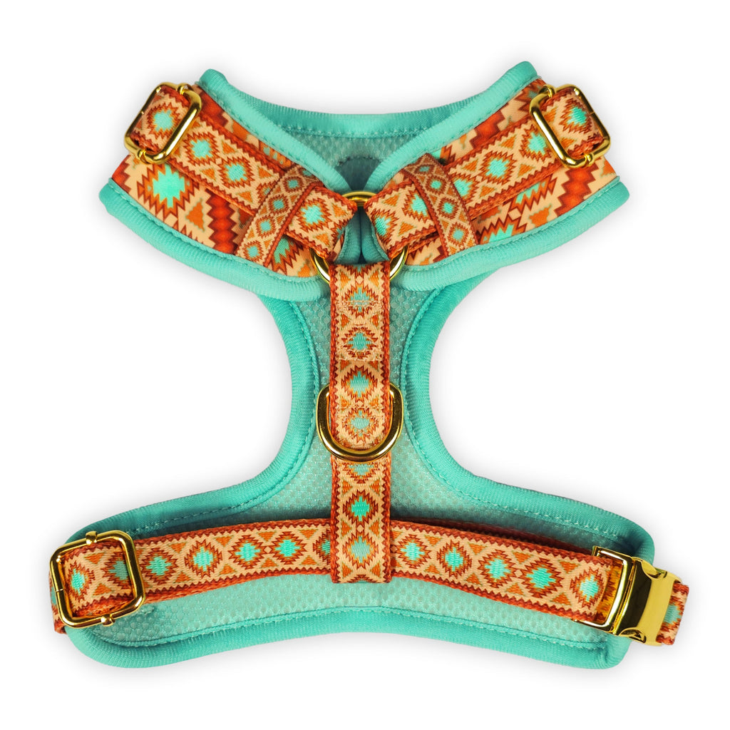 Southwest Spirit Harness | Turquoise Dog Harness | Stella & Bone - Stella & Bone