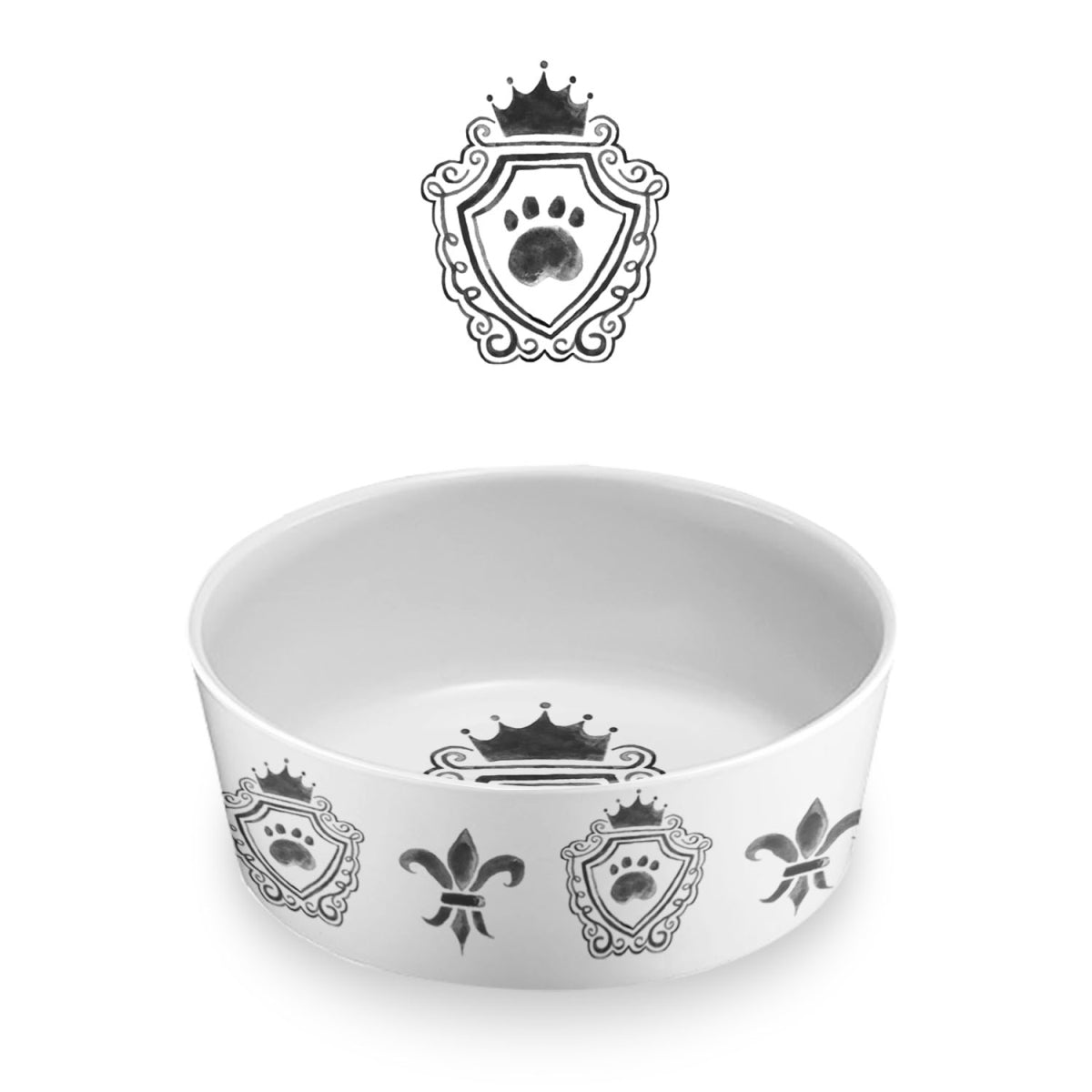 Melamine Couture Pet Bowl | Set of 2 | Dogs & Cats | Stella & Bone - Stella & Bone