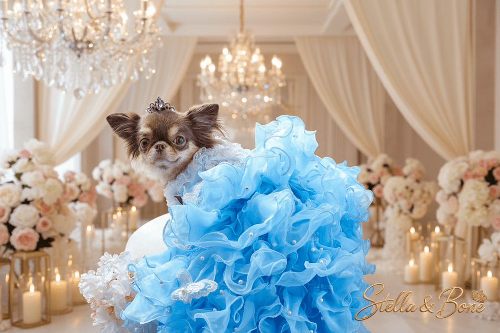 La Céleste | Butterfly Pearl Dog Gown | Stella & Bone