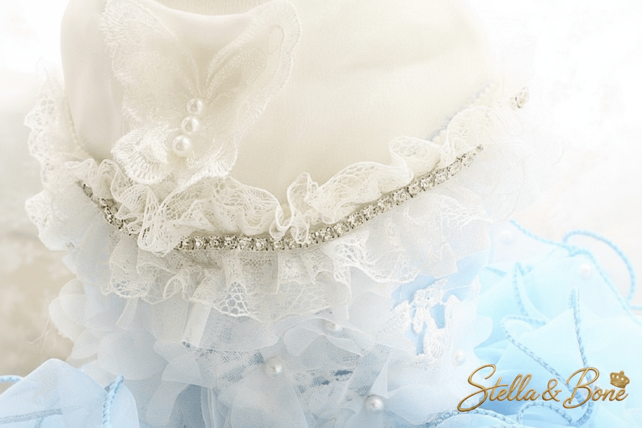 La Céleste | Butterfly Pearl Dog Gown | Stella & Bone