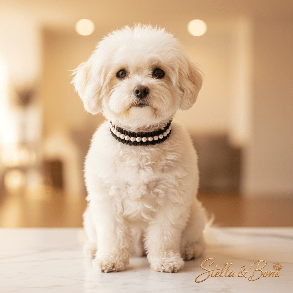 The Pearl Collection Dog Gift Set | Charm Necklace | Stella & Bone