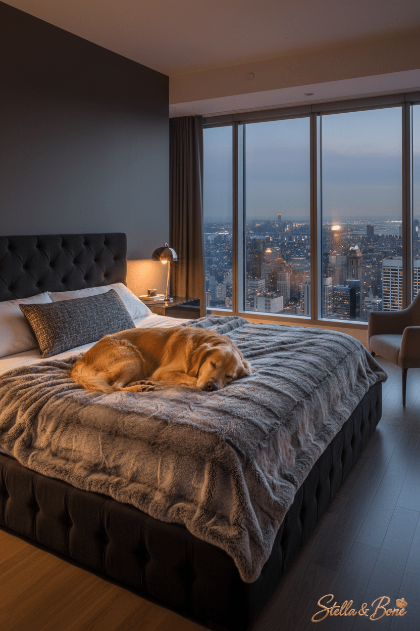 The Sanctuary Throw | Charcoal | Waterproof Pet Blanket | Stella & Bone