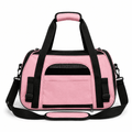 Luxury Pet Travel Carrier in Pink | Dogs & Cats | Stella & Bone