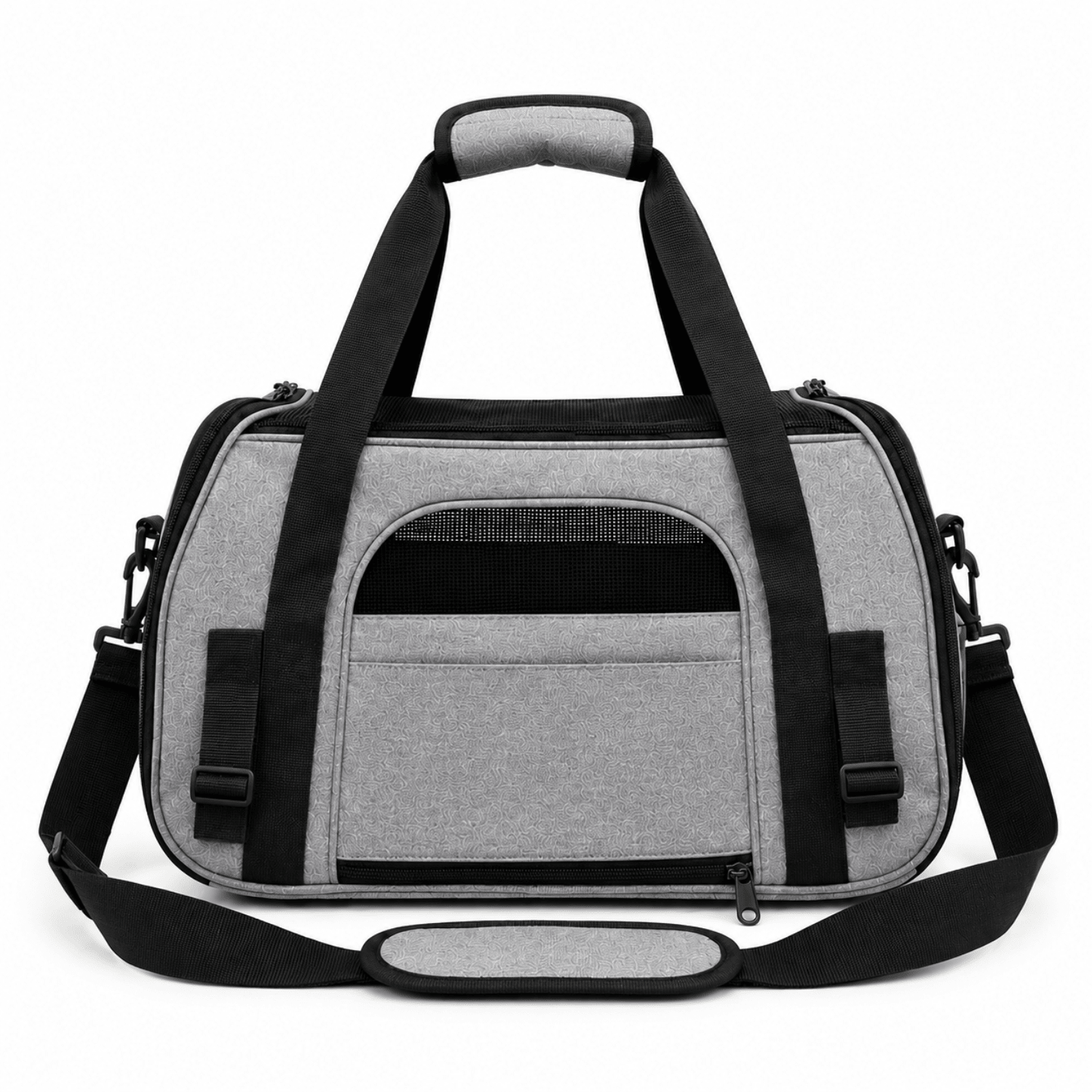 Luxury Pet Travel Carrier in Grey | Dogs & Cats | Stella & Bone