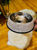 Sparkling Stainless-Steel Pet Bowl | Stella & Bone - Stella & Bone