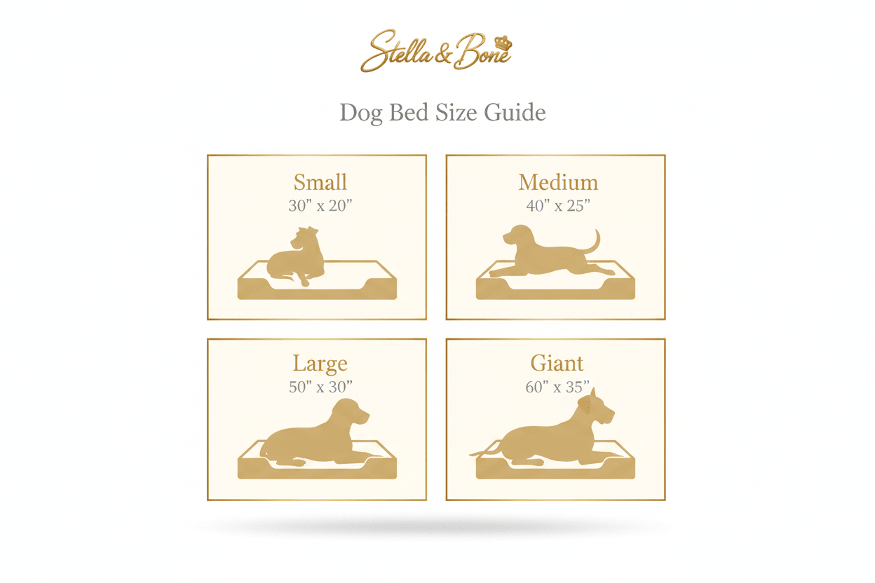 Luxe Faux Fur Orthopedic Dog Bed | Plush Sheep | Stella & Bone - Stella & Bone