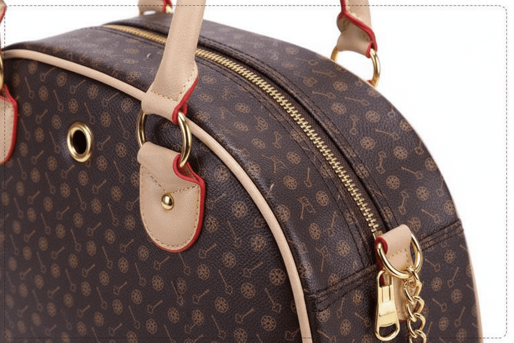 Luxury Leather Pet Travel Tote | Dogs & Cats | Stella & Bone - Stella & Bone