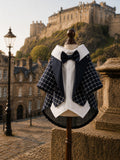 Le Monsieur | Plaid Tuxedo Dog Suit & Bow Tie | Stella & Bone