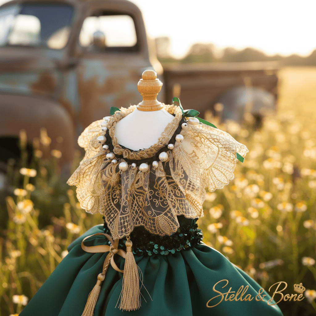 Emerald Pearl Garden Dress | Dogs & Cats | Stella & Bone