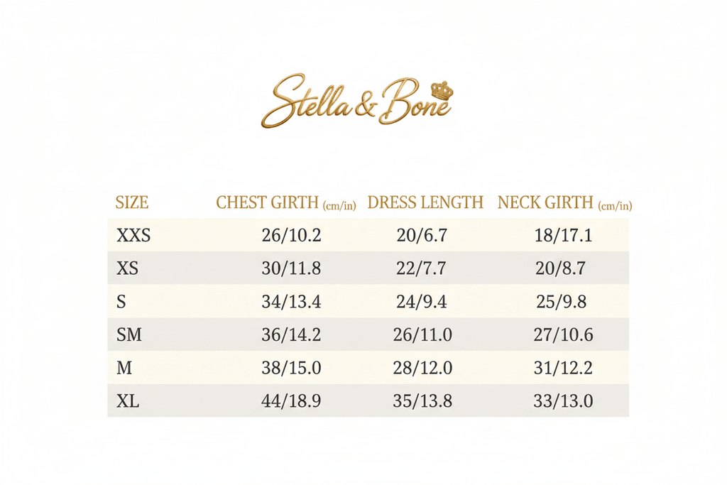 La Perle | Pearl Rose Dog Gown | Stella & Bone