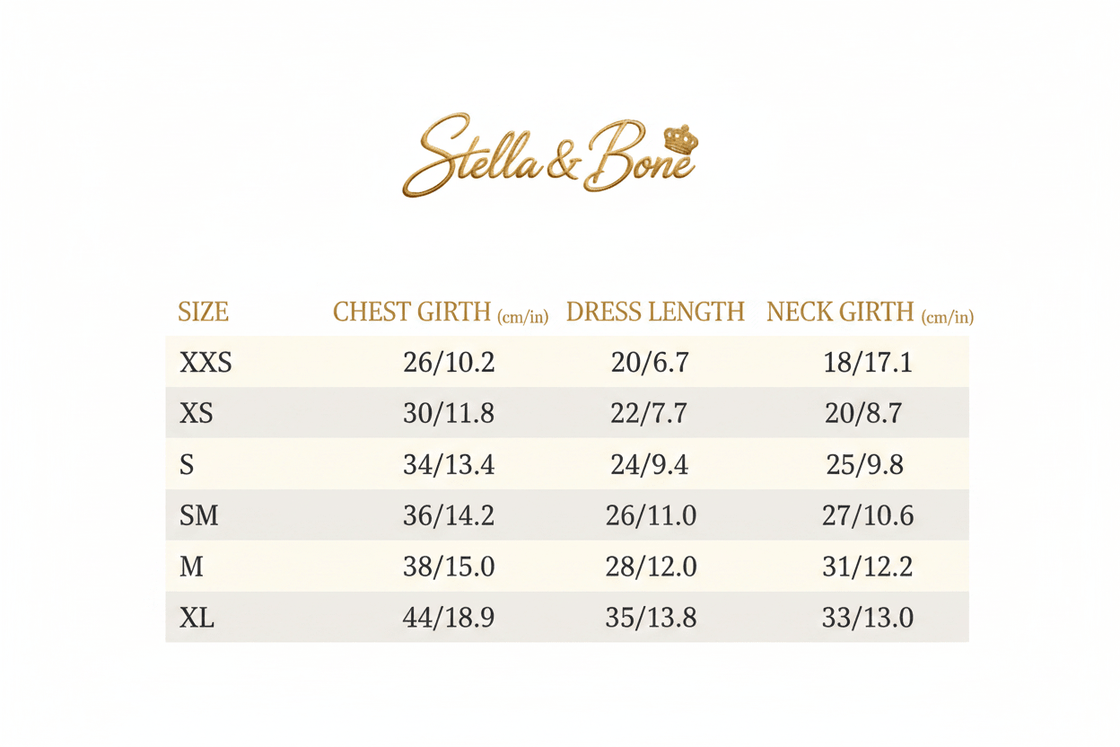 La Perle | Pearl Rose Dog Gown | Stella & Bone