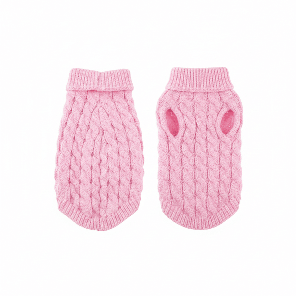 Cable Knit Pet Sweater | Extra Warm | Dogs & Cats | Stella & Bone - Stella & Bone