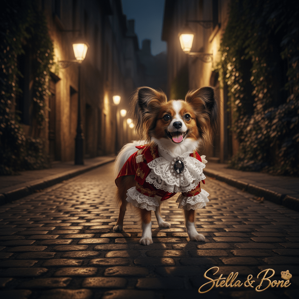 Le Roi Rouge | Versailles Velvet Dog Coat | Stella & Bone