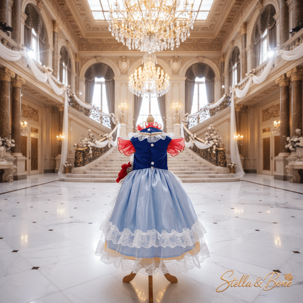La Princesse Neige | Snow White Inspired Dog Ball Gown | Stella & Bone