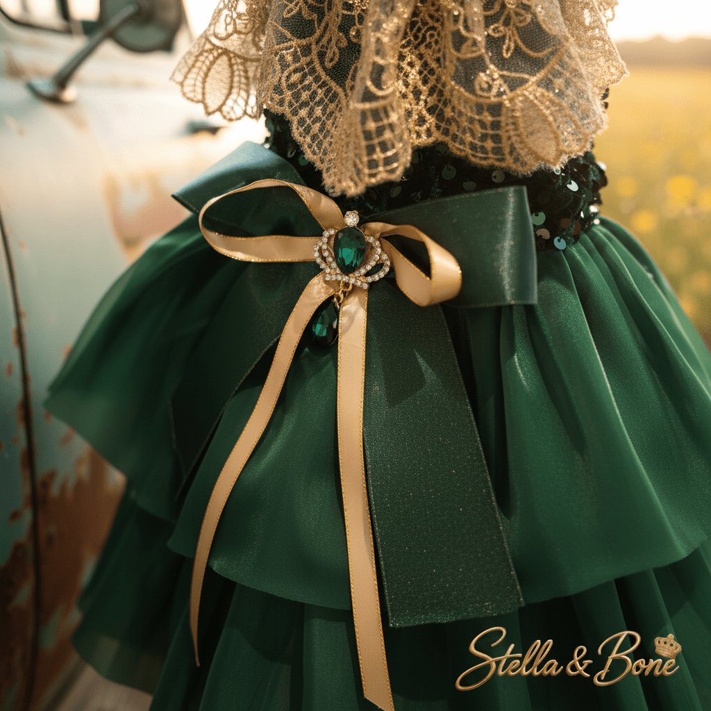 Emerald Pearl Garden Dress | Dogs & Cats | Stella & Bone