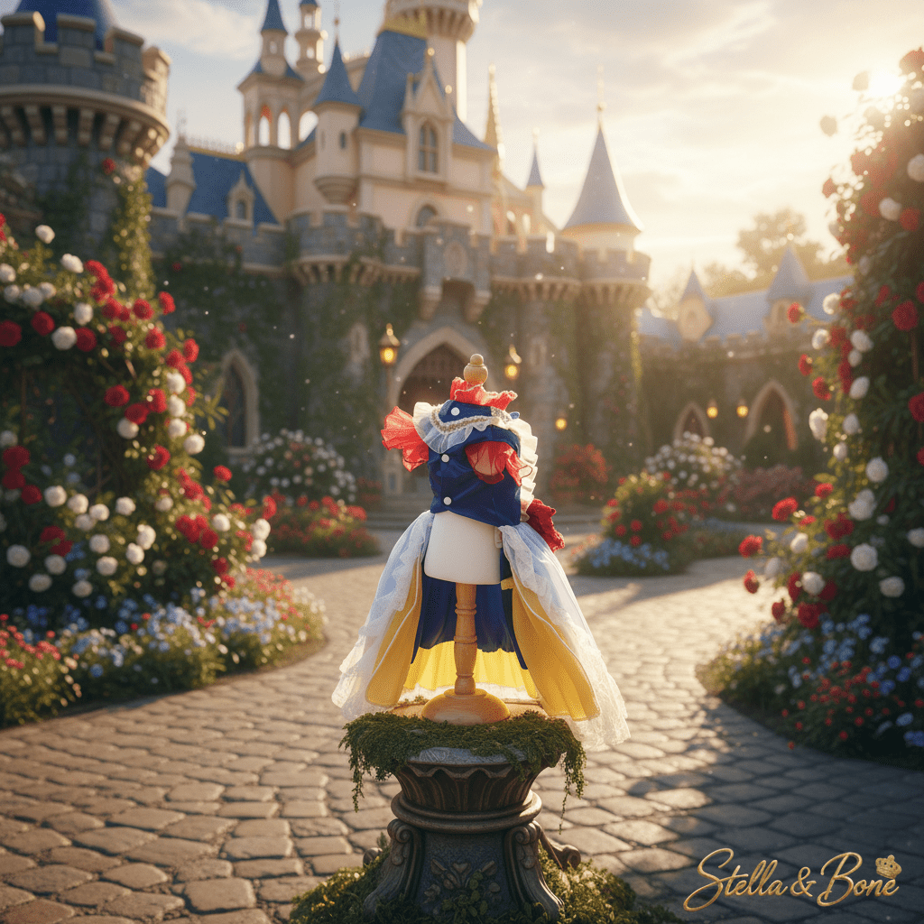 La Princesse Neige | Snow White Inspired Dog Ball Gown | Stella & Bone