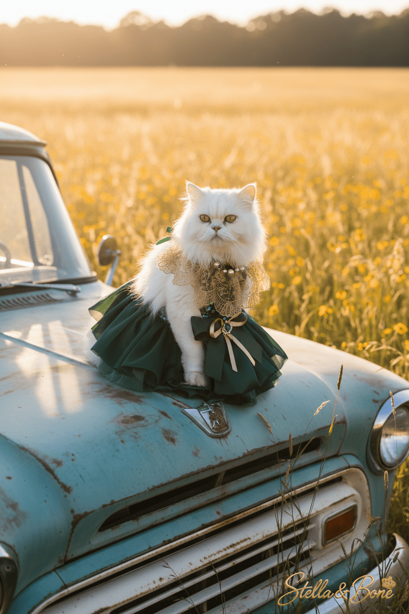 Emerald Pearl Garden Dress | Dogs & Cats | Stella & Bone